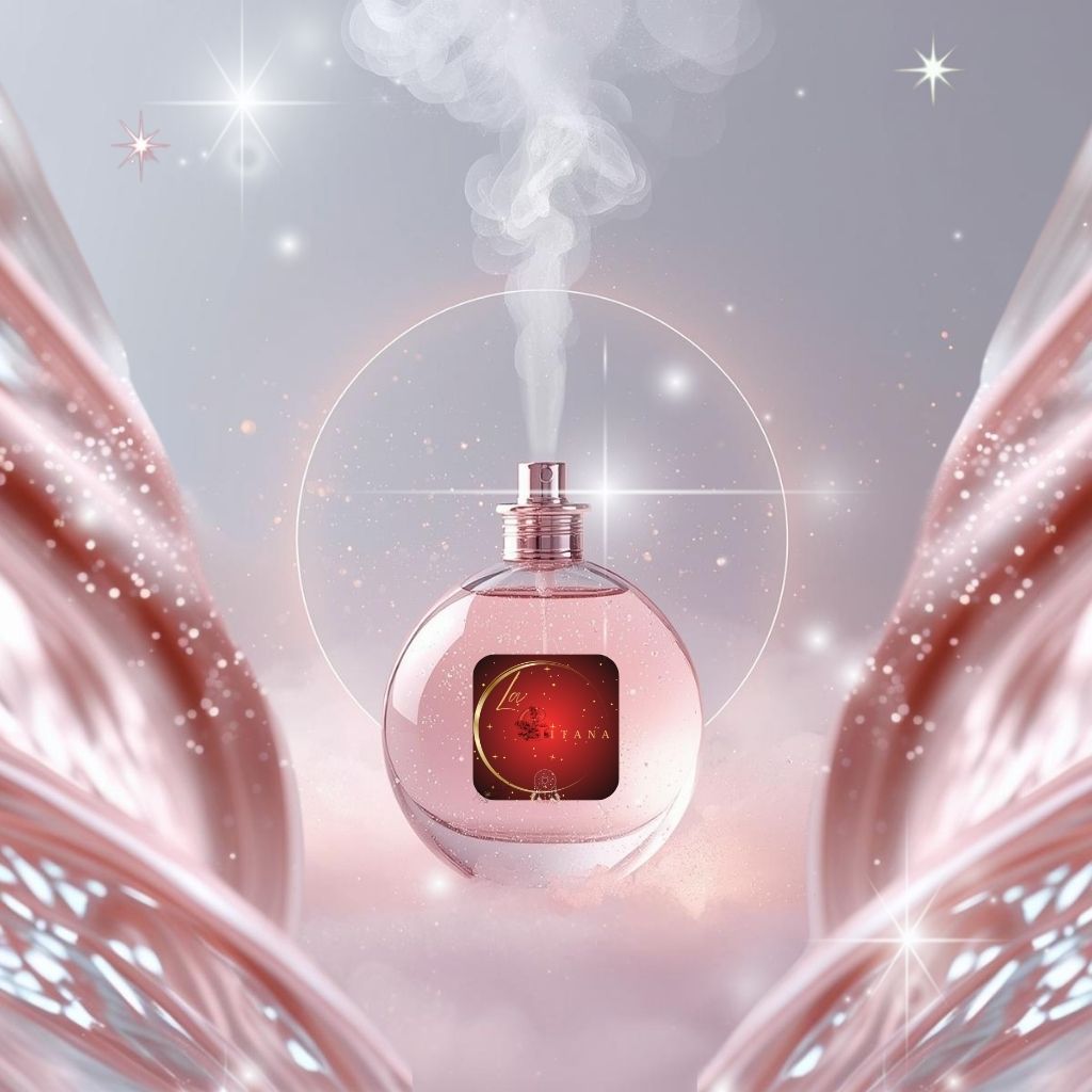 Perfume Collection cover by Gitana Mystical Products – elegant perfume bottle glowing in a soft mystical light.