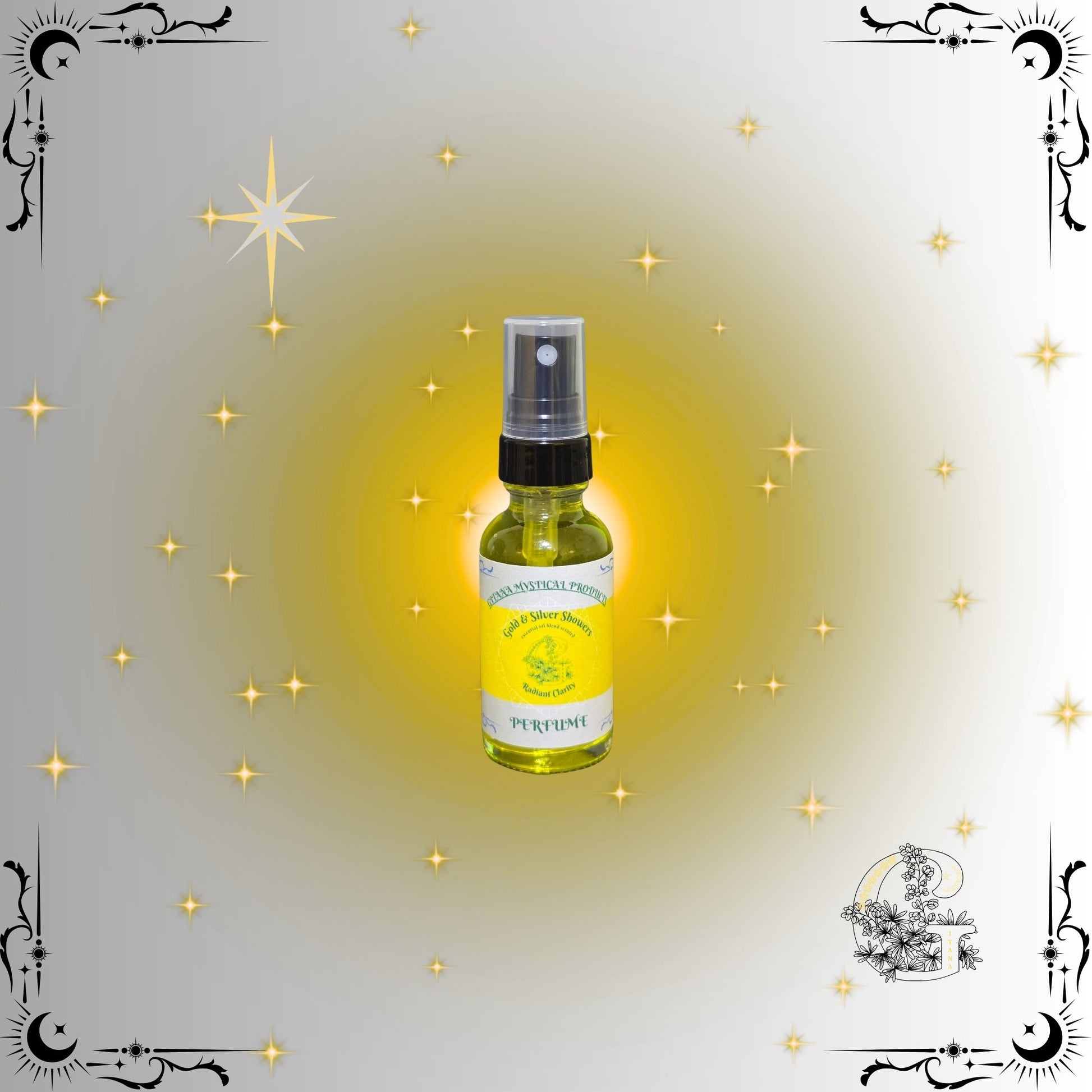 Gold & Silver Perfume – radiant fragrance combining golden warmth and silver brightness for elegant harmony.