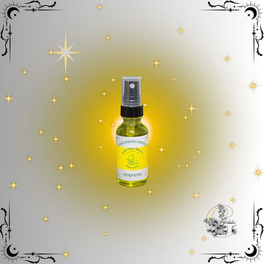 Gold & Silver Perfume – radiant fragrance combining golden warmth and silver brightness for elegant harmony.