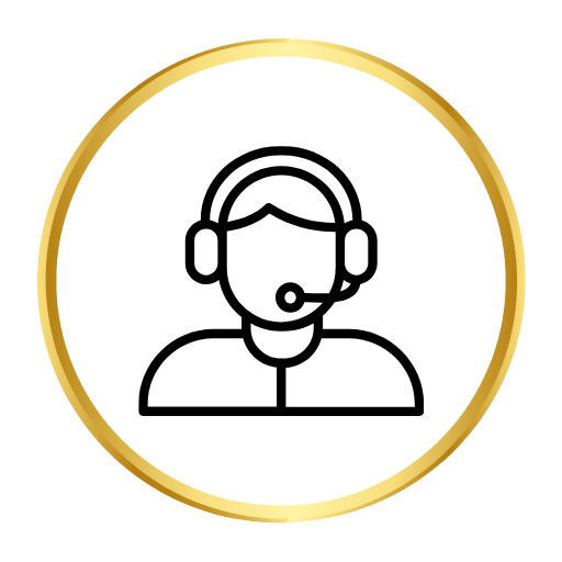 Customer support agent with headset — customer care